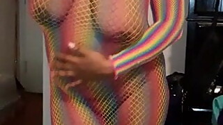 BLACK Rainbow ass tits pussy exposed