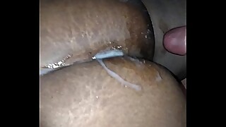 My wife pussy was so good I bust a but and tried to keep going!