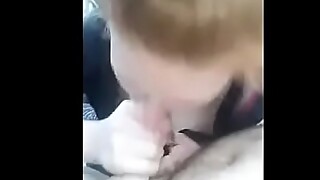 Gorgeous Wife Gives Hot Blowjob and gets Huge Facial