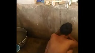 desi mom striping for bath